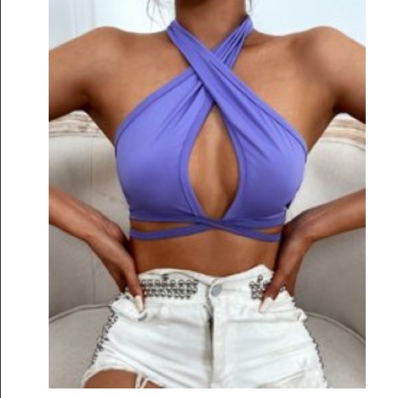 SHEIN Tops - Shein wrap tie top